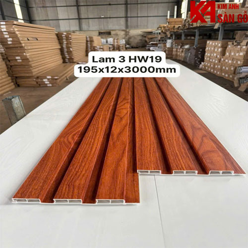 Tấm Ốp Tường Lam 3 Sóng Thấp HW-19